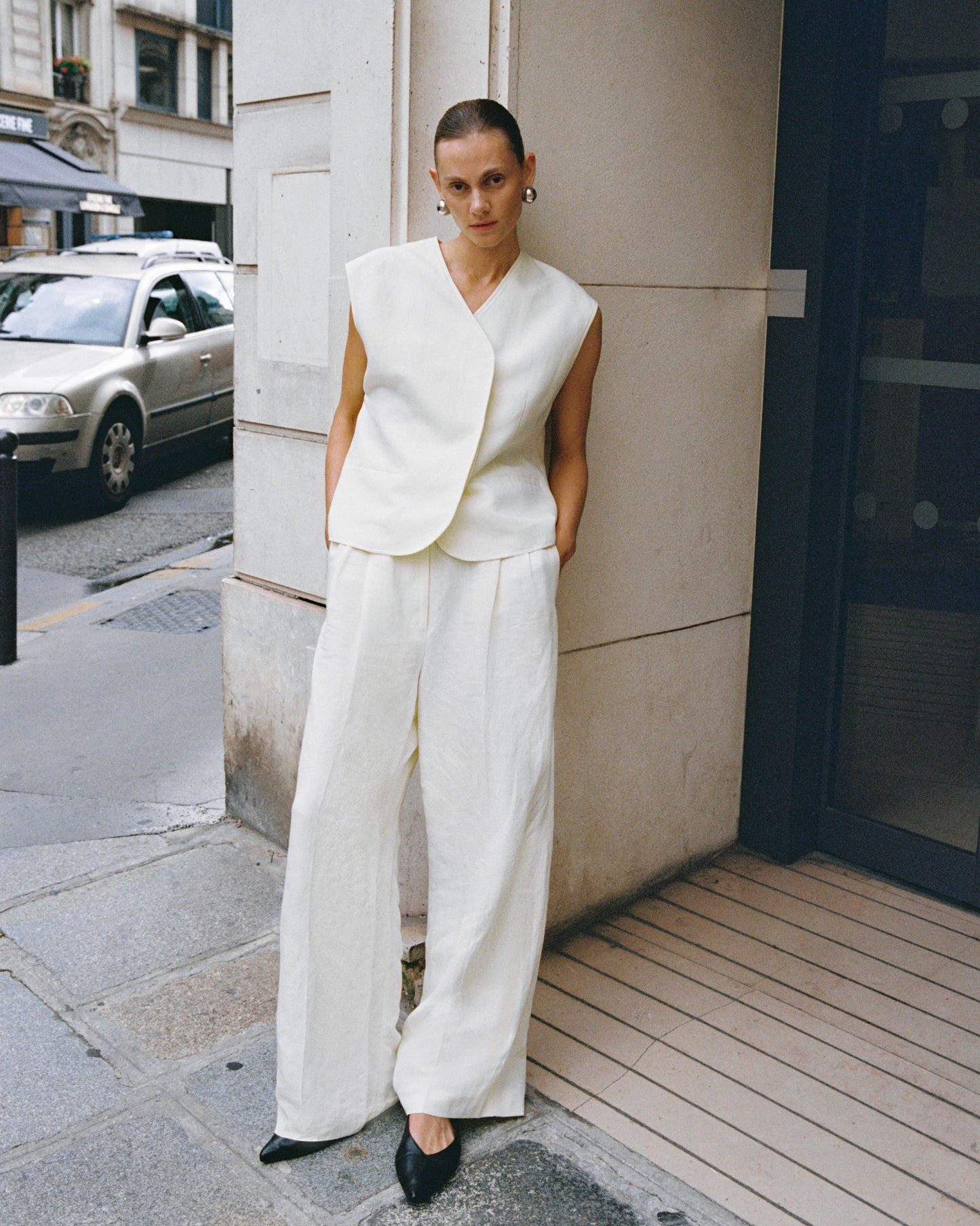 Lalune Trouser -  Off-White